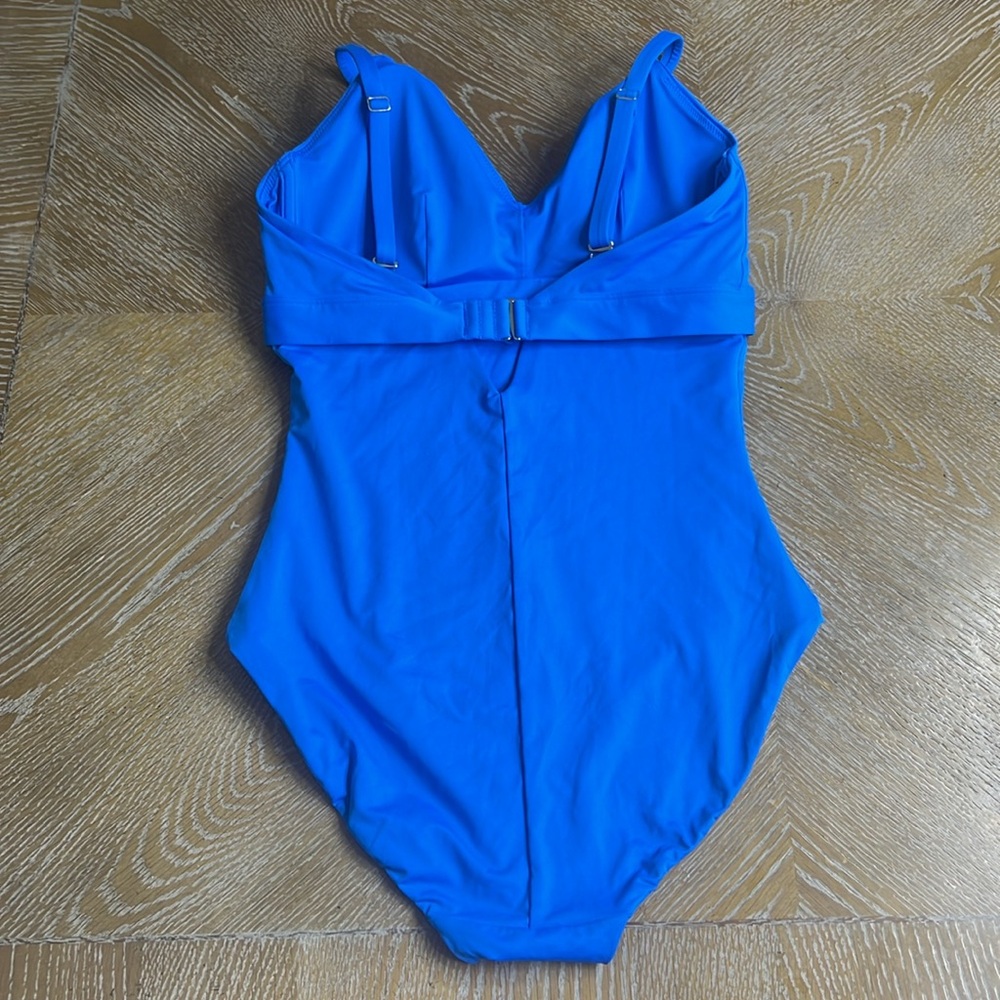 SPANX Blue Classic One Piece Swimsuit S - Picture 6 of 8